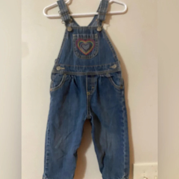 Oshkosh B’Gosh Denim Overalls - Picture 1 of 7